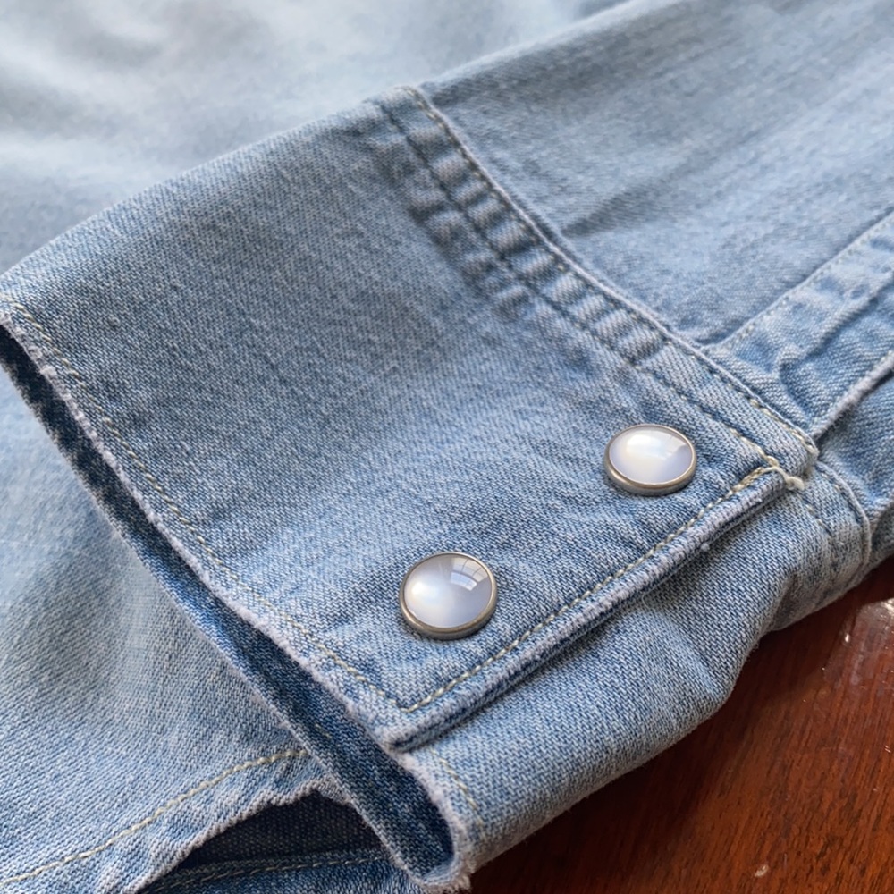 Madewell Light Blue Button Down Shirt - Picture 10 of 15